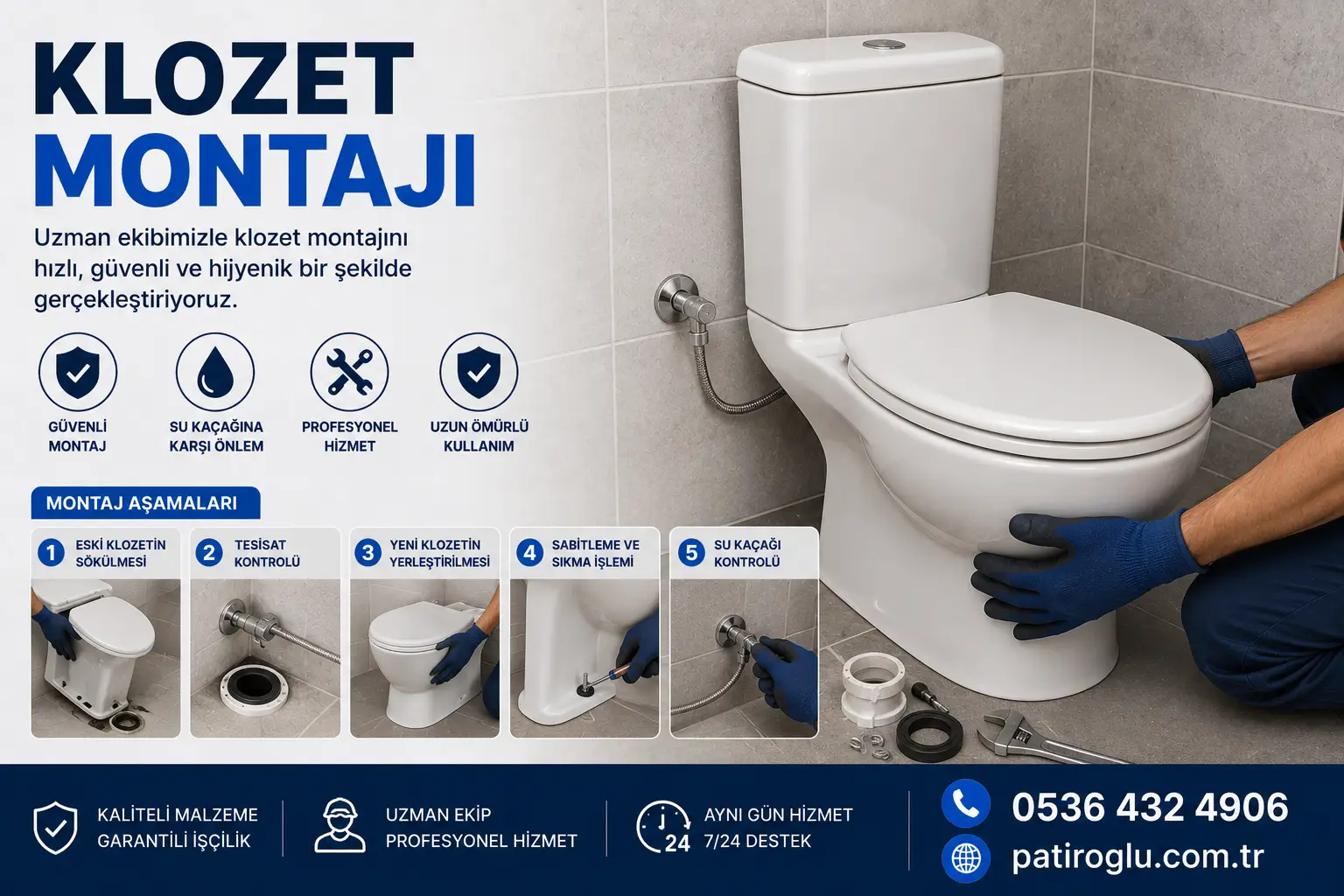 Klozet Montajı